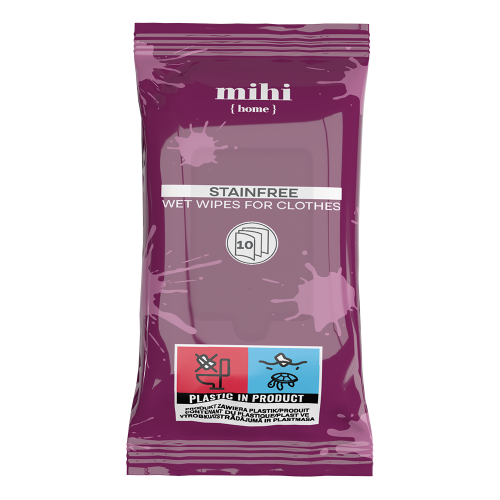 080138 Clean Home. Șervețele umede StainFree pentru haine